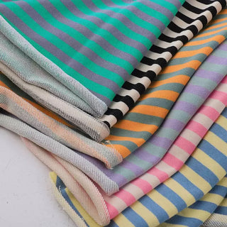 Stripes Combed Cotton French Terry TBSP603