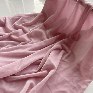 Yardblox Exclusive Luxury Silk Collection Solid Multi Color Non-Stretch Mulberry Silk Velvet DS26516 -40 Momme