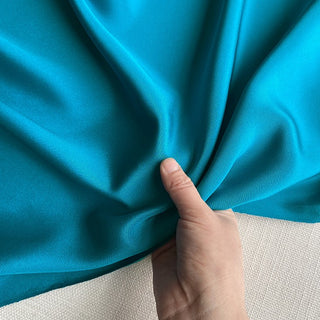 Yardblox Exclusive Luxury Silk Collection Solid Multi Color Non-Stretch Mulberry Silk Crepe De Chine DS26511 -40 Momme