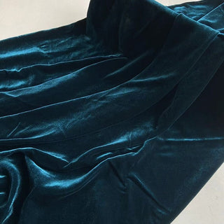 Yardblox Exclusive Luxury Silk Collection Solid Multi Color Non-Stretch Mulberry Silk Velvet DS26516 -40 Momme