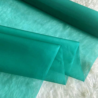 Yardblox Exclusive Luxury Silk Collection Solid Multi Color Non-Stretch Mulberry Silk Organza DS26504 -8 Momme