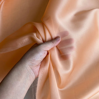 Yardblox Exclusive Luxury Silk Collection Solid Multi Color Non-Stretch Mulberry Silk Satin Face Organza DS26506 -12 Momme