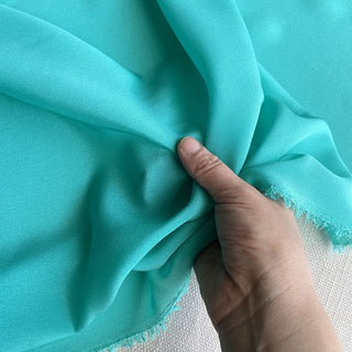 Yardblox Exclusive Luxury Silk Collection Solid Multi Color Non-Stretch Mulberry Silk Crepe De Chine DS26507 -12 Momme