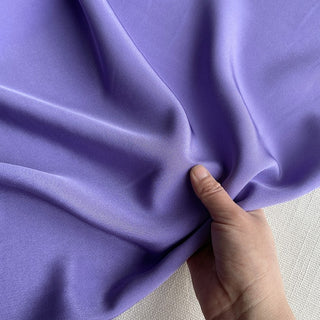 Yardblox Exclusive Luxury Silk Collection Solid Multi Color Non-Stretch Mulberry Silk Crepe De Chine DS26511 -40 Momme