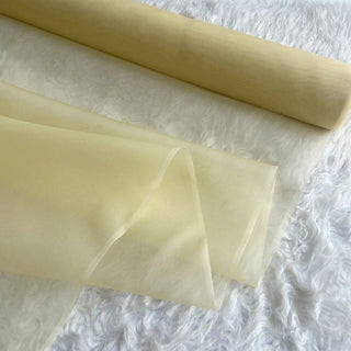 Yardblox Exclusive Luxury Silk Collection Solid Multi Color Non-Stretch Mulberry Silk Organza DS26504 -8 Momme