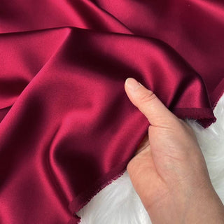 Yardblox Exclusive Luxury Silk Collection Solid Multi Color Non-Stretch 6A Mulberry Silk Charmeuse Satin DS26514 -30 Momme