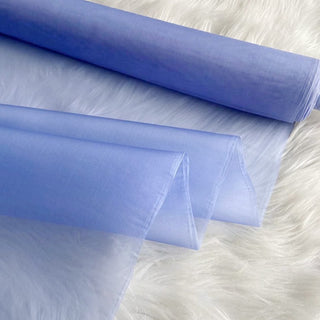 Yardblox Exclusive Luxury Silk Collection Solid Multi Color Non-Stretch Mulberry Silk Organza DS26504 -8 Momme