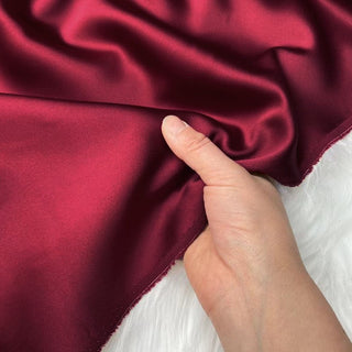 Yardblox Exclusive Luxury Silk Collection Solid Multi Color Non-Stretch 6A Mulberry Silk Charmeuse Satin DS26514 -30 Momme