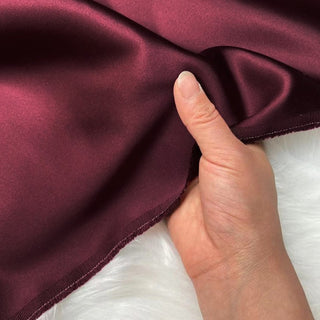 Yardblox Exclusive Luxury Silk Collection Solid Multi Color Non-Stretch 6A Mulberry Silk Charmeuse Satin DS26515 -40 Momme