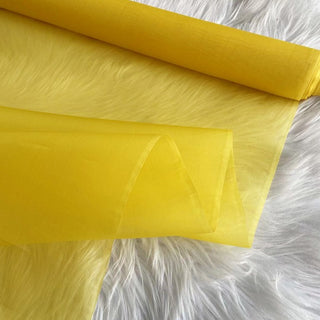 Yardblox Exclusive Luxury Silk Collection Solid Multi Color Non-Stretch Mulberry Silk Organza DS26504 -8 Momme