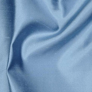 Close-up of blue fabric with visible texture