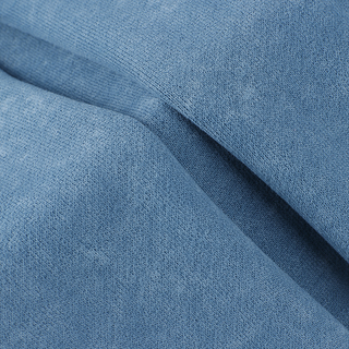 Solid Stretch Washed Back Brushed Cotton French Terry A110326